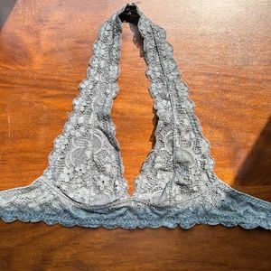 Gray Free People Bralette